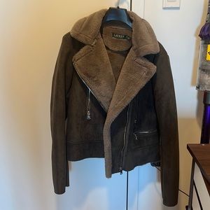 Lauren Ralph Lauren Faux Shearling Jacket